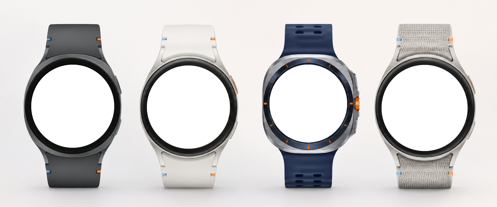 Wear OS watches with preview screens
